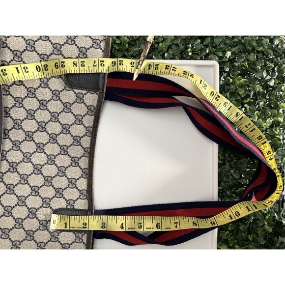 Gucci GG Supreme Canvas Web Stripe Large Tote - Picture 13 of 13